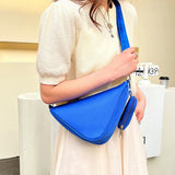 Women Triangle Chain Underarm Shoulder Bags High Solid Bags