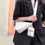 Women Triangle Chain Underarm Shoulder Bags High Solid Bags