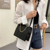 Weave Small PU Leather Cross Body Bag For Women