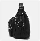 Women's Soft Leather Crossbody Messenger Bag