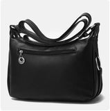 Women's Soft Leather Crossbody Messenger Bag