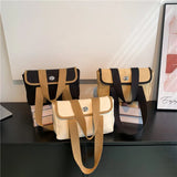 Canvas Shopper Shoulder Bag for Women Large Capacity Totes Handbag