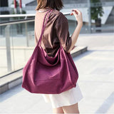 Canvas Women Bag Large Shoulder Bag Casual Tote Shopping Bags Handbags Ladies