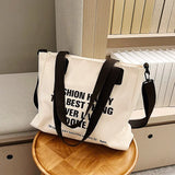 Canvas Women Handbags Cross Bag Youth Casual Ladies Large Capacity Shoulder Bag