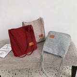 Casul Flax Patchwork Women Bag Ladies Messenger Bags Outdoor Shoulder Bag Purse