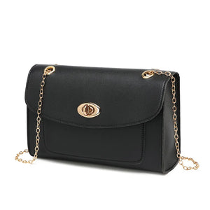 Small Flap Bag Women's Handbag PU Leather Chain Shoulder Bag