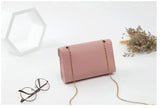 Small Flap Bag Women's Handbag PU Leather Chain Shoulder Bag