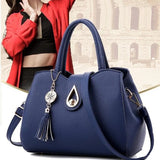 Famous Women Handbag Tassel Top-Handle Messenger Bag