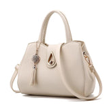 Famous Women Handbag Tassel Top-Handle Messenger Bag