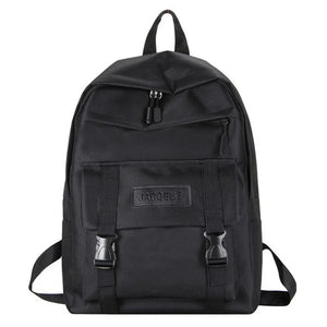 Canvas Women Backpack Anti-theft Shoulder Bag