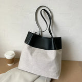 Canvas Handbags Women Large Capacity Casual Vintage Female Shoulder Bag