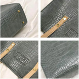 Crocodile Pattern Women Handbag Leather Ladies Hand Bags Women Bags