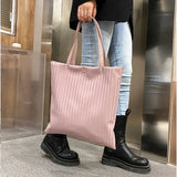 Casual Leather Shoulder Bag Totes Large Capacity Shopper