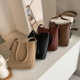 Women's Shoulder Bag Large Capacity Crossbody Messenger Bucket Bags