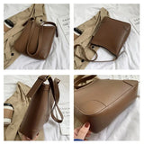 Women's Shoulder Bag Large Capacity Crossbody Messenger Bucket Bags