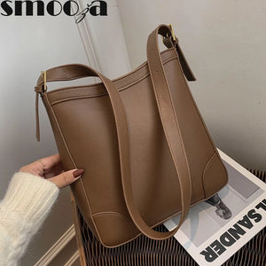 Women's Shoulder Bag Large Capacity Crossbody Messenger Bucket Bags