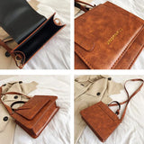 Autumn Winter Retro Bags Women Single Shoulder Messenger Mini Square Bags
