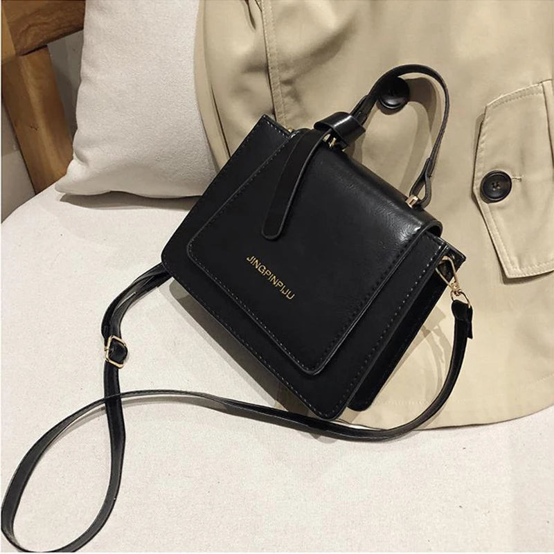 Autumn Winter Retro Bags Women Single Shoulder Messenger Mini Square Bags