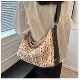 Casual Canvas Tote Women's Handbag Large Capacity Shoulder Bag