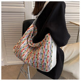 Casual Canvas Tote Women's Handbag Large Capacity Shoulder Bag