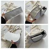 Women Crossbody Bag PU Leather Small Shoulder Bag