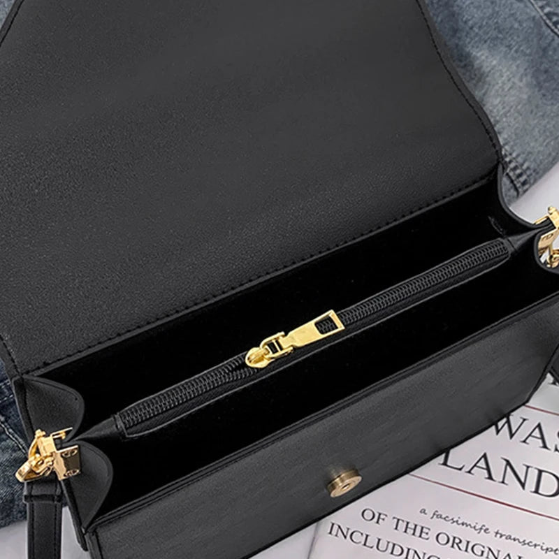 Vintage Women's Shoulder Bag PU Leather Messenger Handbag