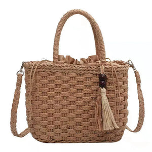 Straw Beach Handbag Women Messenger Bag Shoulder Bag Female Handbags