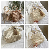 Straw Beach Handbag Women Messenger Bag Shoulder Bag Female Handbags