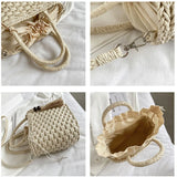 Straw Beach Handbag Women Messenger Bag Shoulder Bag Female Handbags