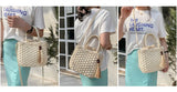 Straw Beach Handbag Women Messenger Bag Shoulder Bag Female Handbags