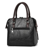 Vintage Tote High Leather Shoulder Bag Ladies Travel Top-hand Bags