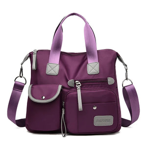 Nylon Women Messenger Bag Large Capacity Handbag