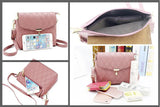 Pink Quilted Cross Shoulder Bag for Women