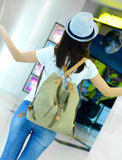 Canvas Messenger Bag Women Handbags Famous Vintage Bag