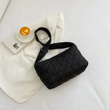 Embroidered Crossbody Bag for Women, Oxford Cloth Shoulder Handbag