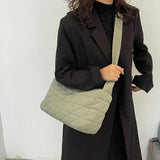 Embroidered Crossbody Bag for Women, Oxford Cloth Shoulder Handbag