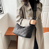 Embroidered Crossbody Bag for Women, Oxford Cloth Shoulder Handbag