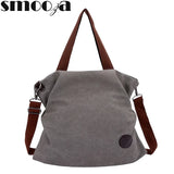 Women Corduroy Shoulder Bag Foldable Reusable Shopping Bag