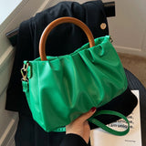 Women Small Shoulder Bag Casual Tote Pu Leather Crossbody Bag