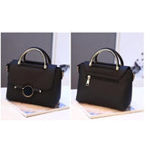 Red Lock Shoulder Bag Women Handbag Lady Totes Shopping Messenger