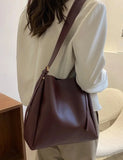 Women's Large Capacity Shoulder Bag Set PU Leather Handbags