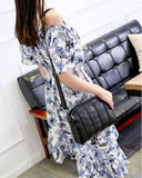 Women's Retro PU Leather Shoulder Bag Ladies Messenger Bags