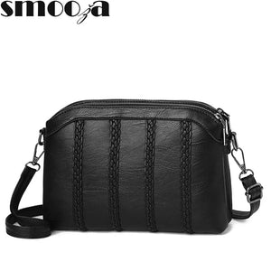 Women's Retro PU Leather Shoulder Bag Ladies Messenger Bags