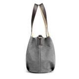 Women's Mini Canvas Shoulder Bag Fashion Handbag Totes Casual Vintage Purse Buck