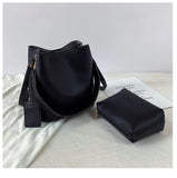 Women's Bucket Shoulder Messenger Bags Large Capacity Composite Bag
