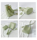 Women's Bucket Shoulder Messenger Bags Large Capacity Composite Bag