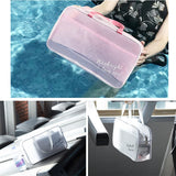 2PCS Pvc Travel Makeup Bag Organizer Waterproof Women Cosmetic Bags