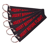 Aviation Keychain Embroidery Holder Christmas