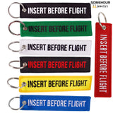 Aviation Keychain Embroidery Holder Christmas