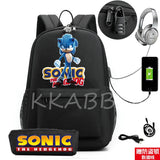 18inch Laptop Backpack with USB Charge, Outdoor Travel Mochila Bag
